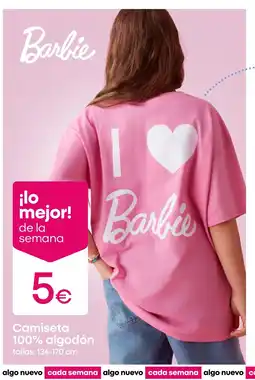 Pepco BARBIE Camiseta 100% algodón oferta