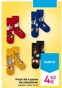 Pepco Pack de 4 pares de calcetines oferta