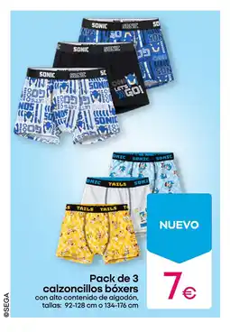 Pepco Pack de 3 calzoncillos bóxers oferta