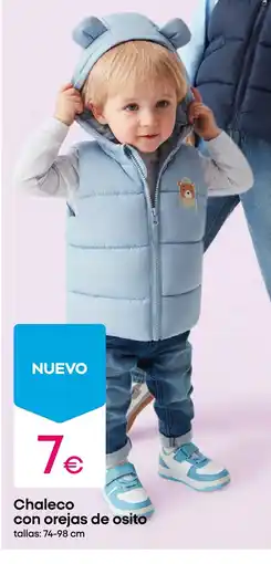 Pepco Chaleco con orejas de osito oferta