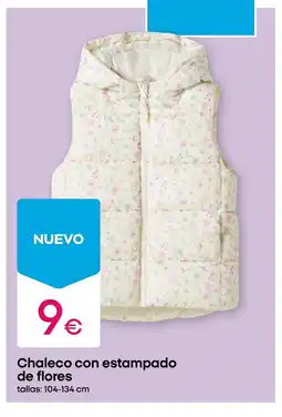 Pepco Chaleco con estampado de flores oferta