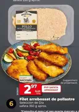 Dia SELECCIÓN DE DIA Filet arrebossat de pollastre oferta