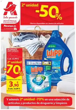 Alcampo WIPP EXPRESS Detergente oferta