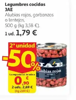 Alcampo JAE Legumbres cocidas oferta