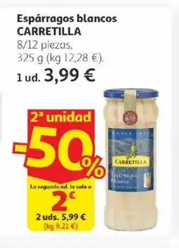 Alcampo CARRETILLA Espárragos blancos oferta