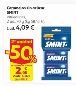 Alcampo SMINT Caramelos sin azúcar oferta