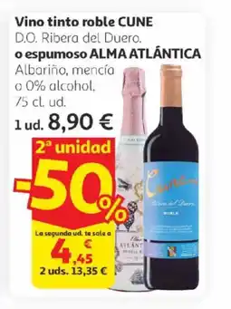 Alcampo CUNE Vino tinto roble oferta