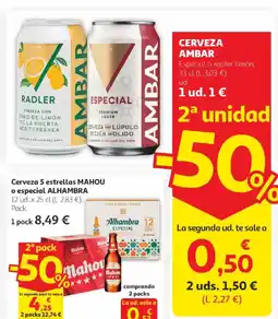 Alcampo AMBAR Cerveza oferta