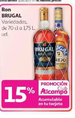 Alcampo BRUGAL Ron oferta