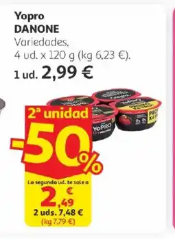Alcampo DANONE Yopro oferta