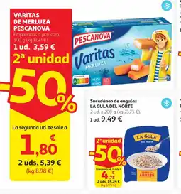 Alcampo PESCANOVA Varitas de merluza oferta