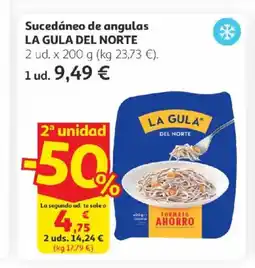 Alcampo LA GULA DEL NORTE Sucedáneo de angulas oferta