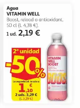 Alcampo VITAMIN WELL Agua oferta