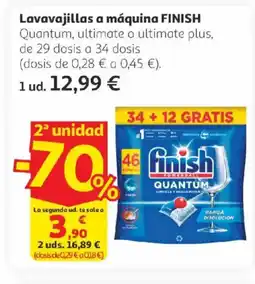 Alcampo FINISH Lavavajillas a máquina oferta