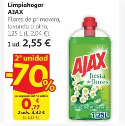 Alcampo AJAX Limpiahogar oferta