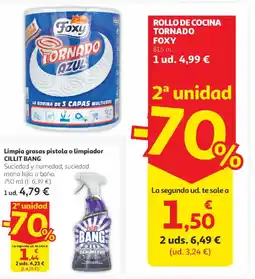 Alcampo FOXY Rollo de cocina tornado oferta