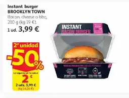 Alcampo BROOKLYN TOWN Instant burger oferta