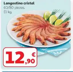 Alcampo Langostino cristal oferta