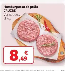 Alcampo CRUZBE Hamburguesa de pollo oferta