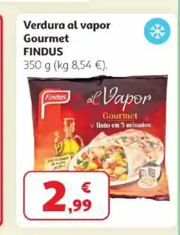 Alcampo FINDUS Verdura al vapor Gourmet oferta