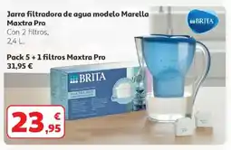 Alcampo BRITA Jarra filtradora de agua modelo Marella Maxtra Pro oferta