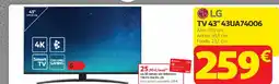 Alcampo LG TV 43" 43UA74006 oferta