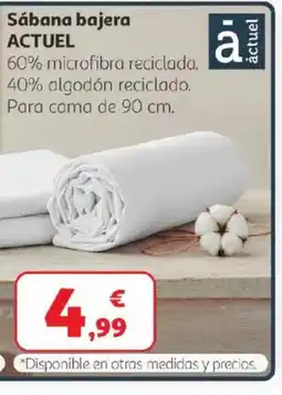 Alcampo ACTUEL Sábana bajera oferta