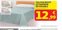 Alcampo Colcha bouti estampada reversible oferta
