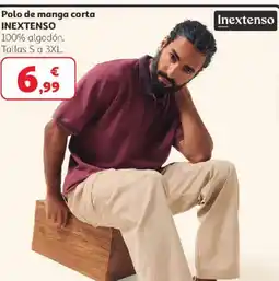 Alcampo INEXTENSO Polo de manga corta oferta