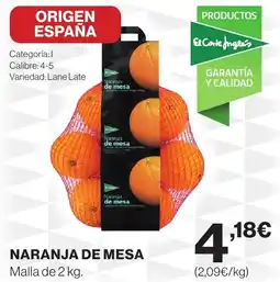 Supercor Naranjas de mesa oferta