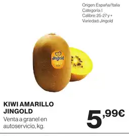 Supercor Kiwi amarillo jingold oferta