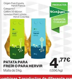 Supercor Patata para freír o para hervir oferta