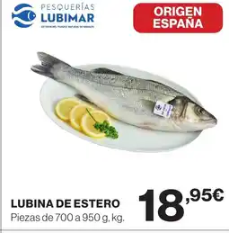 Supercor Lubina de estero oferta
