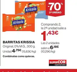 Supercor KRISSIA Barritas oferta