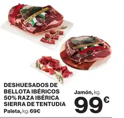 Supercor Deshuesados de bellota ibéricos 50% raza ibérica sierra de tentudia oferta