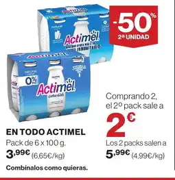 Supercor ACTIMEL En todo oferta