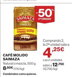 Supercor SAIMAZA Café molido oferta