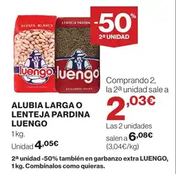 Supercor LUENGO Alubia larga o lenteja pardina oferta