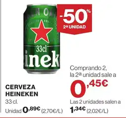 Supercor HEINEKEN Cerveza oferta