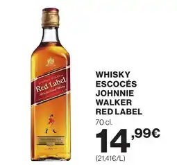 Supercor Whisky escocés johnnie walker red label oferta