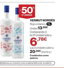 Supercor NORDÉS Vermut oferta
