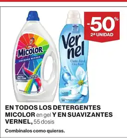 Supercor MICOLOR VERNEL En todos los detergentes oferta