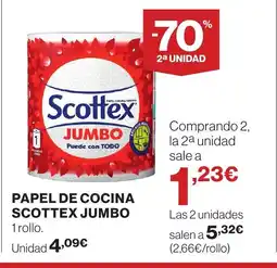 Supercor SCOTTEX JUMBO Papel de cocina oferta