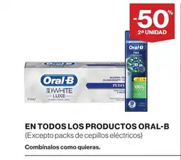 Supercor ORAL-B En todos los productos oferta