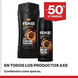Supercor AXE En todos los productos oferta