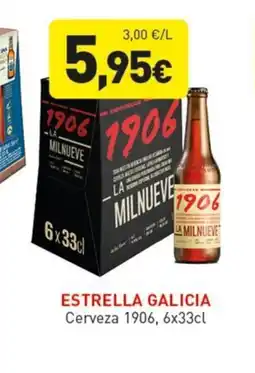 Hiperber ESTRELLA GALICIA Cerveza 1906 oferta