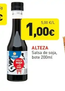 Hiperber ALTEZA Salsa de soja, bote oferta