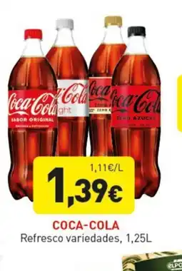 Hiperber COCA-COLA Refresco variedades oferta