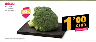 AhorraMas Brócoli oferta