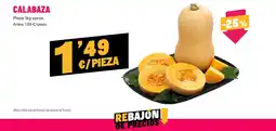 AhorraMas Calabaza oferta